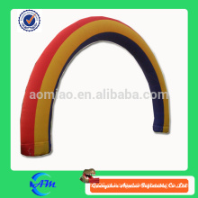 Archway inflável do arco do arco-íris barato à venda arco inflável do casamento
